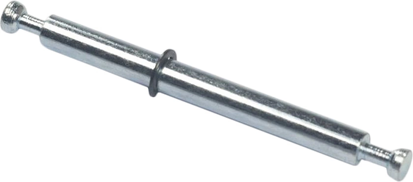 Шток эксцентрика двусторонний 7*76/84 для плиты 16мм (с разделительным кольцом) (уп/10шт) AKS - фото 1