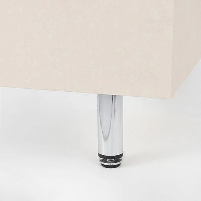 Опора меб. мет. D-150 h150 Ø30 с регул. хром AKS - фото 3