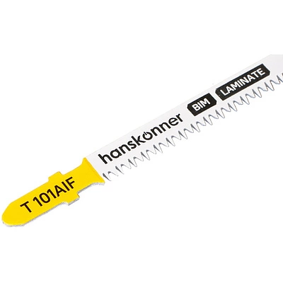 Полотна для электролобзика по дереву, чистый рез 75 мм. T101AIF Hanskonner (упак. = 2 шт.) - фото 3