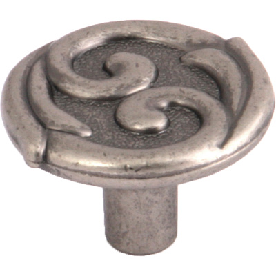 Ручка меб. кнопка мет. DECORA старое золото, AKS - фото 2