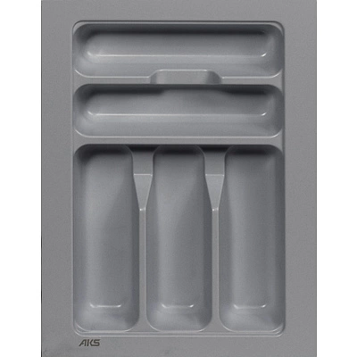 Лоток для столовых приборов 400 BASIC 320*430, серый AKS - фото 1