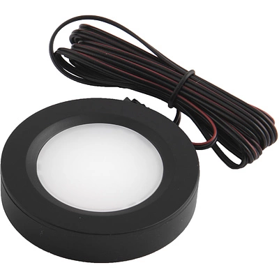 Светильник светодиодный STAR, врезной/накладной, 2W, 12V круглый, хром, 6000К, AKS - фото 2