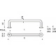 Ручка меб. скоба мет. LOFT 192 черный матовый, AKS - фото 2