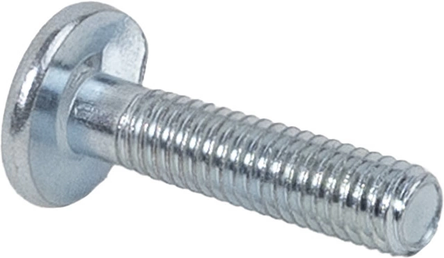 Болт с полукруглой головкой М6*35 с усом, полн. резьба, цинк (1кг=122шт) - фото 3