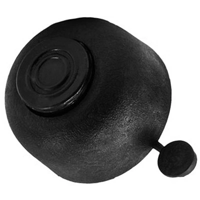 Опора меб. пласт. WPJA-22 h27 регул. черный AKS - фото 1