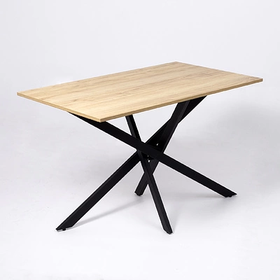 Подстолье WARG h716 под прямоугольную столешницу, черный муар AKS - фото 6