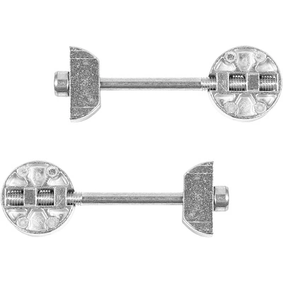 Стяжка для компакт плиты K TOP (1 к-т=2стяжки+2винта+2 ответные планки) Italiana Ferramenta - фото 4