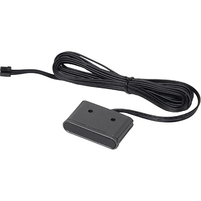 Выключатель бесконтактный на преграду, двойной, накладной/врезной, 12/24V, 60W/120W, для блоков питания Splitter, черный, AKS - фото 1