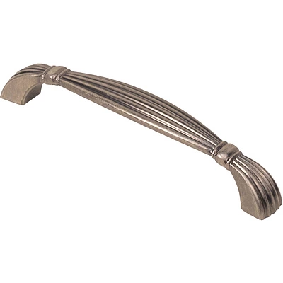 Ручка меб. скоба мет. MAGIA 128 матовая античная латунь AKS - фото 3