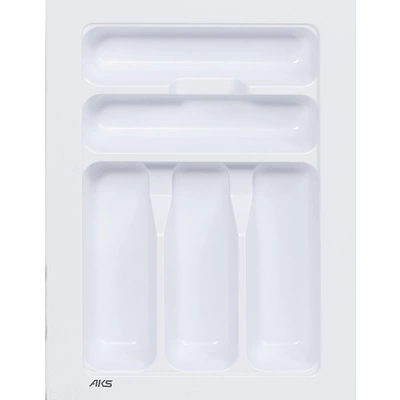 Лоток для столовых приборов 400 BASIC 320*430, белый AKS - фото 1