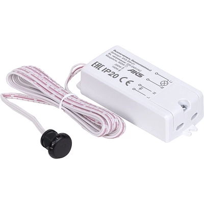 Выключатель бесконтактный на взмах, врезной/накладной, 230V, 500W, AKS - фото 1