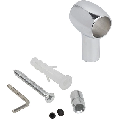 Держатель ретро, труба d16 хром AKS - фото 3