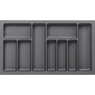 Лоток для столовых приборов 900 PIXEL 830*485, графит AKS - фото 1