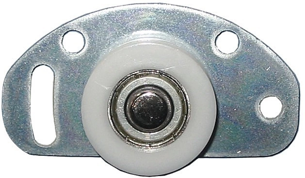 Ролик FAST для раздвижных дверей нижний AKS 50 кг - фото 1