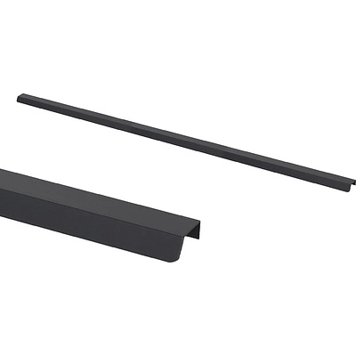 Ручка меб. накладная алюм. GEOS 960/1000 черный матовый, AKS - фото 1