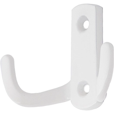 Крючок меб. двухрожковый мет. WP13 белый матовый GRIDLI - фото 1