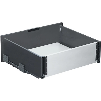 Система ящиков Slimbox Evolution L-450 H=167 с доводчиком ДСП16мм графит - фото 3