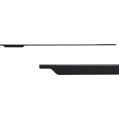 Ручка меб. скоба алюм. ANDROMEDA 1056/1200 черный матовый, AKS (левая) - фото 3