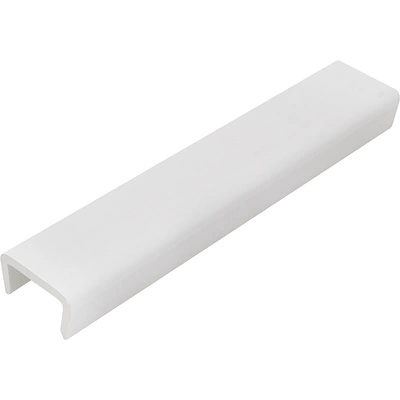 Заглушка к цоколю мебельному ПВХ h=100, белая РФ - фото 1