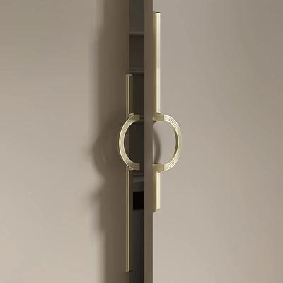 Ручка меб. скоба мет. ELEGANCA 256, брашированное золото, AKS - фото 6