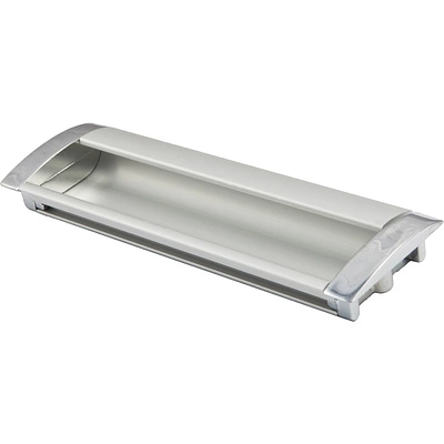 Ручка меб. врезная алюм. WPY 326 160 алюминий AKS - фото 1