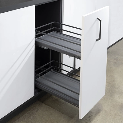 Выдвижная корзина-карго 400 FOCUS, графит PRIME by AKS - фото 3