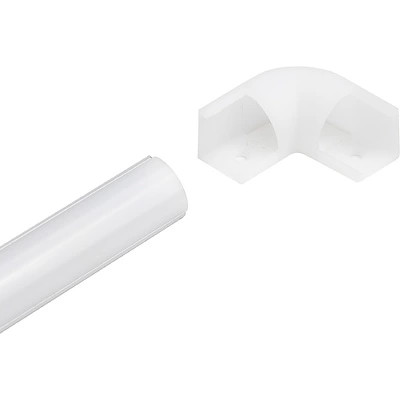 Уголок для профиля ORION-1616C, цвет белый, AKS - фото 4