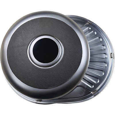 Мойка н/сталь, овальная одночашевая, 570*450мм, декорированная хром, врезн на столешницу, AKS (0,8мм) - фото 3