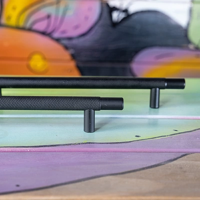 Ручка меб. скоба мет. COBRA 320 черный матовый AKS - фото 6