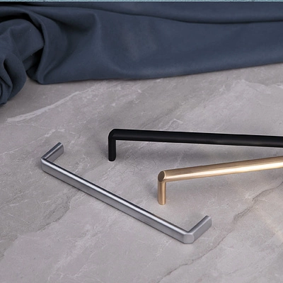 Ручка меб. скоба мет. WINDSOR 160 брашированное золото, AKS - фото 6