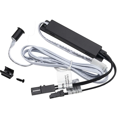 Выключатель бесконтактный на взмах, врезной/накладной, D8мм, 12/24V, 60W/100W, черный, AKS - фото 3