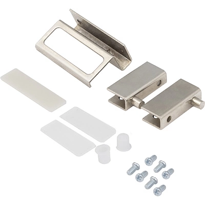 Петля д/стекла штыревая ZS90 хром LEBA - фото 4