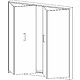 Комплект SLIDE для 2 складных дверей LAGUNA (30кг/внутренние) - фото 3