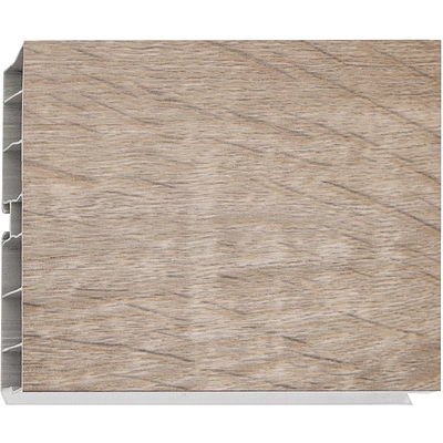 Цоколь мебельный ПВХ h=100 дуб сонома L=3200мм, РФ - фото 1