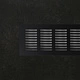 Решетка вентиляционная 480х80мм черная алюминий AKS - фото 4