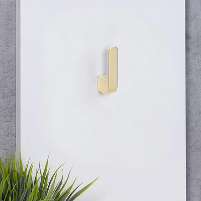 Крючок меб. однорожковый мет. START брашированное золото AKS - фото 5