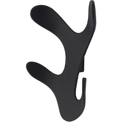 Крючок меб. четырехрожковый мет. KORAL черный матовый AKS - фото 3