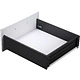 Система ящиков Slimbox AKS L-450 H=128 графит SOFT CLOSE ДСП 16мм - фото 1