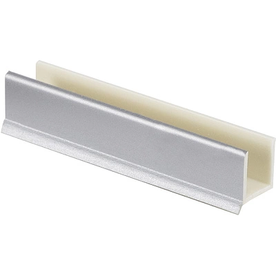 Кант к цоколю мебельному ПВХ алюминий РФ 1 шт.=4 м.п. - фото 3