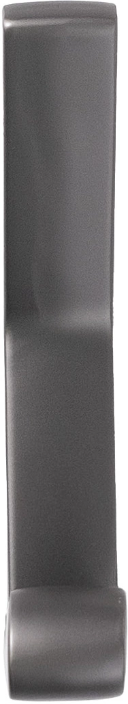 Крючок меб. двухрожковый мет. PEROLA графит AKS - фото 3