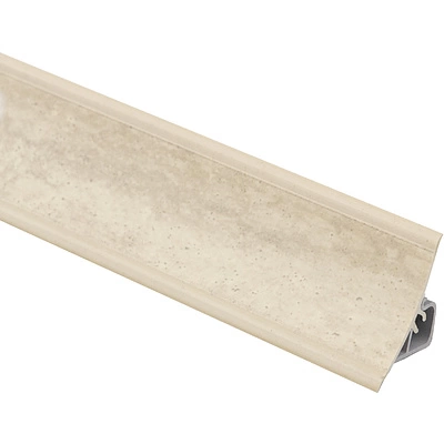 Плинтус ПВХ к столешнику LР мрамор ваниль мелкие точки (96) EL-MECH-PLAST (1шт=3м.п.) - фото 3