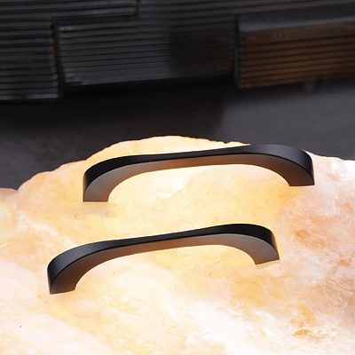 Ручка меб. скоба мет. MALIBU 96 шлифованная сталь, AKS - фото 5