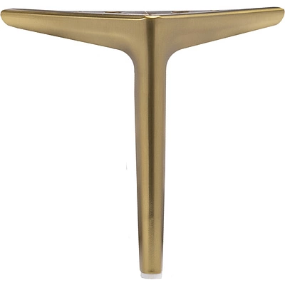 Опора меб. мет. WINDSOR H180 угловая брашированное золото AKS - фото 4