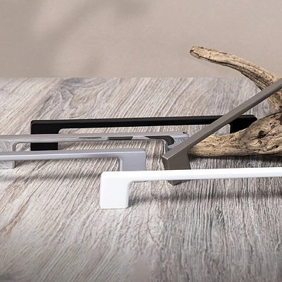 Ручка меб. скоба мет. AK705 320 черный матовый, AKS - фото 6