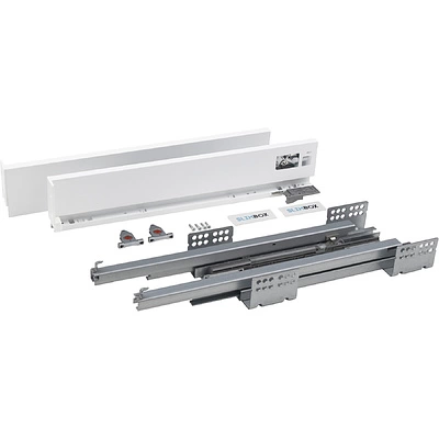 Система ящиков Slimbox L-550 H=90 с доводчиком ДСП16мм белый - фото 3