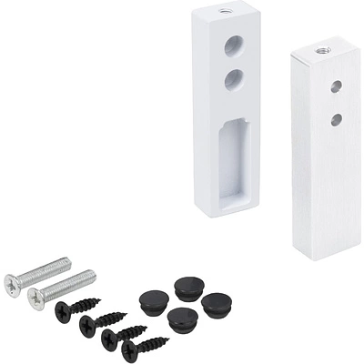 Держатель штанги гардеробной прямоуг. FAME/3 концевой, латунь AKS - фото 5