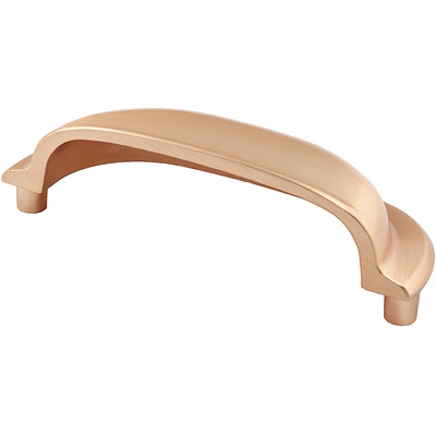 Ручка меб. скоба мет. PRIMA 96 брашированное золото, AKS - фото 2