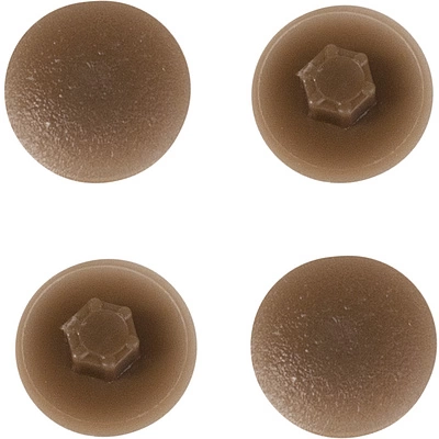 Заглушка пластик к конфирматам орех лесной (08) PL (упак.-1тыс.шт.) - фото 3