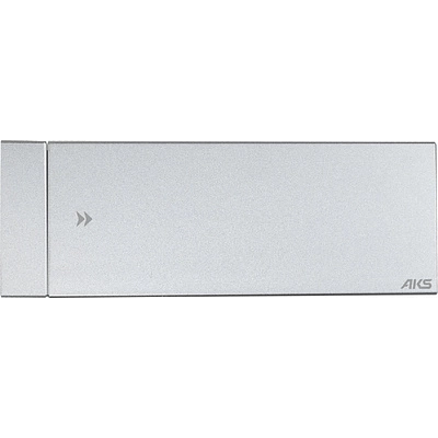 Выдвижной удлинитель Hollander, 2 розетки, 2xUSB, HDMI, LAN, шлиф. сталь, AKS - фото 5