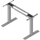 Подстолье FUTURO compact h685-1180 с регулировкой высоты, серый REJS - фото 1